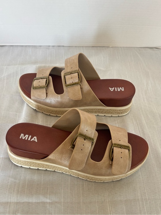 MIA Shoes - MIA Women's Kely Flatform Sandals Size 10M